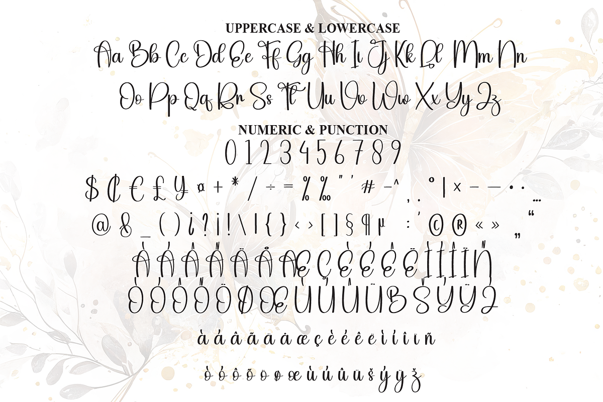 Butterfly | Script Font, a Handwritten Font by Scratchones (Photo 7 of 9)