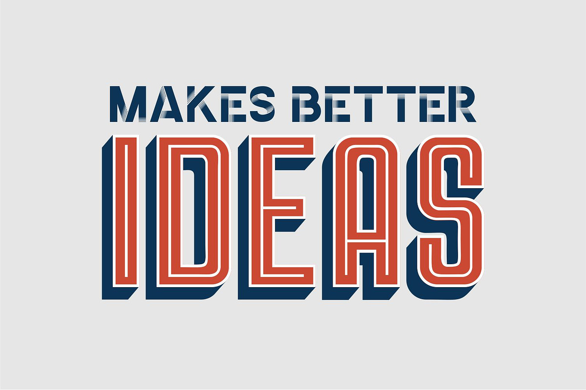 Play Ground Font | 3D Font, a Sans Serif Font by WhymoreArt (Photo 7 of 10)