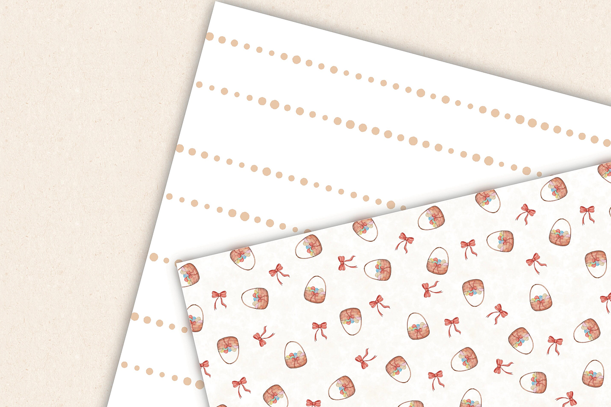 Digital Paper - Happy Easter, an Illustration by Lolytop Studio (Photo 2 of 5)