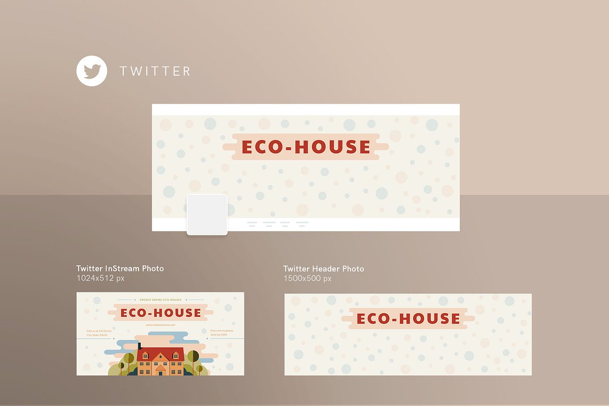 Mega Bundle | Eco House, a Poster Template by Amber Graphics (Photo 5 of 21)
