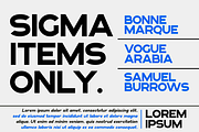 Monalqo - A Modern Sans Serif Font, a Sans Serif Font by Marvadesign (Thumbnail 2 of 7)
