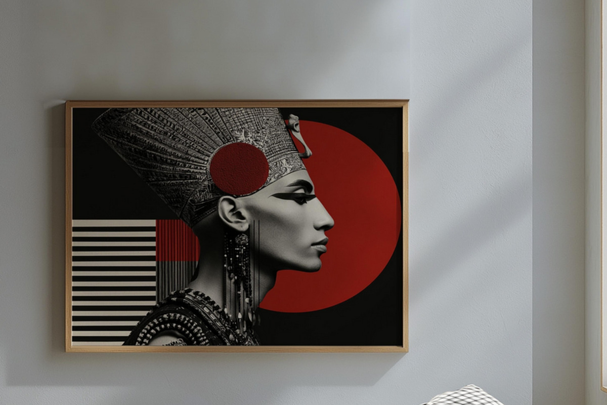 Soul of Egypt Wall Art Collection, a Decorative Illustration by PrintablesByFranklyn (Photo 7 of 9)