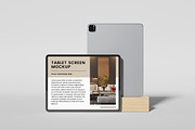 Realistic Tablet Screen Mockup, an iPad Mockup by AndikaGraphic (Thumbnail 5 of 5)