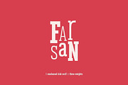 Farsan, a Slab Serif Font by Hökis Bokstavsfabrik (Thumbnail 2 of 7)