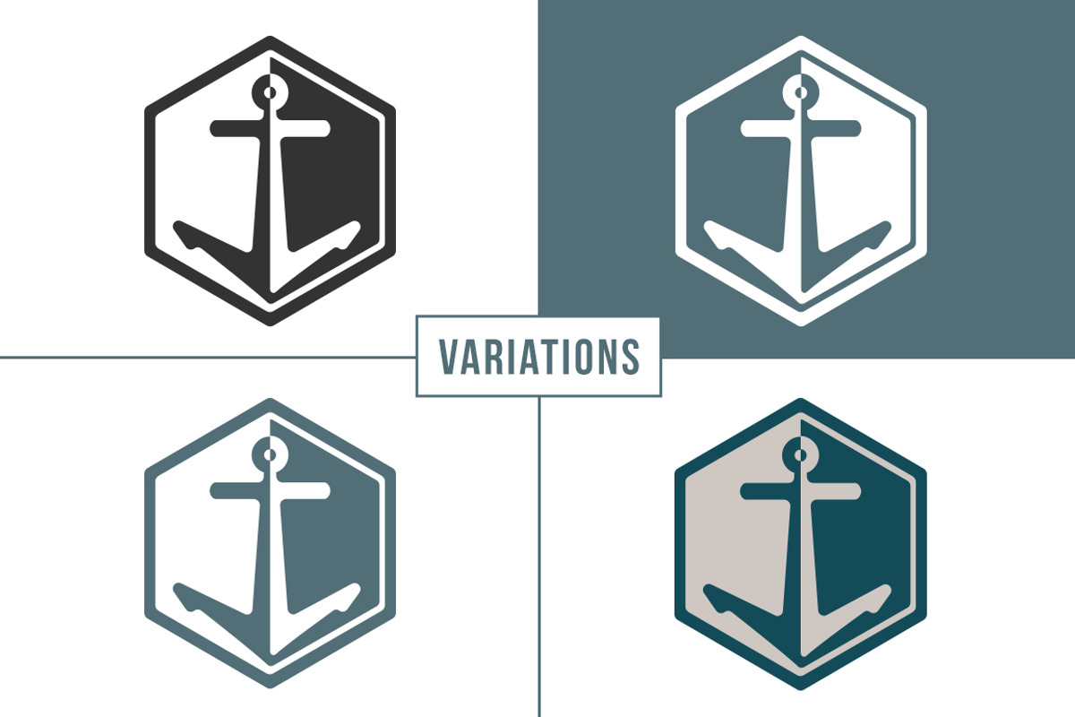 Anchor Logo, a Branding & Logo Template by M. E. Smith Design (Photo 2 of 5)