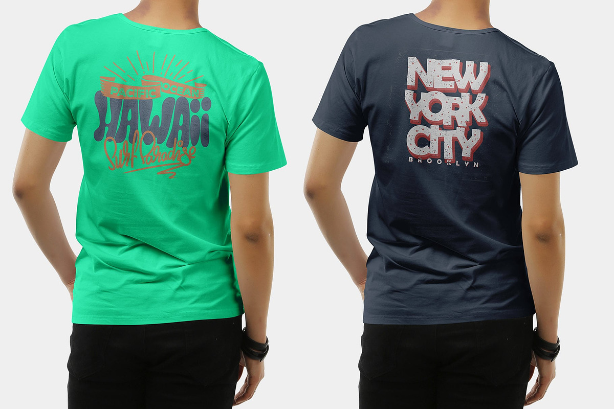 T-shirt Mock-up, a Shirt Mockup by Mock-up Store (Photo 4 of 9)