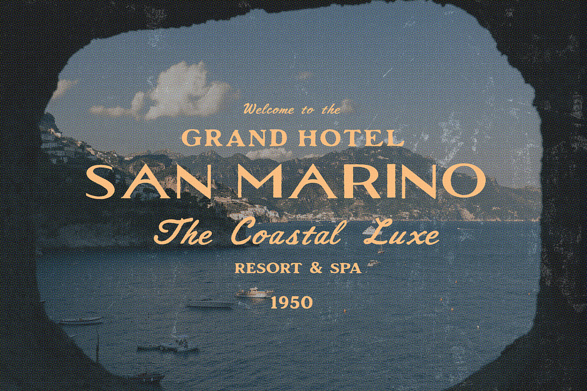 Vintage Handwritten Retro Font Trio, a Handwritten Font by Laras Wonderland (Photo 20 of 20)