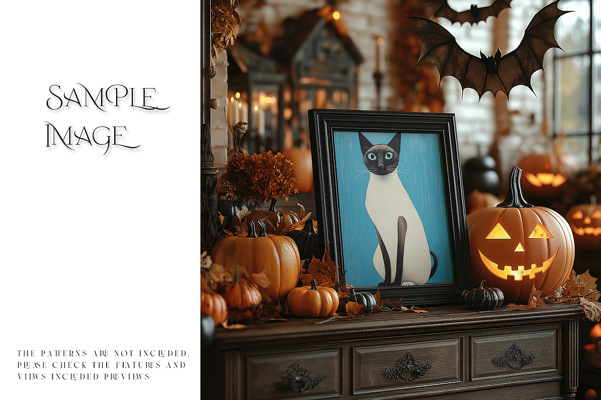 Halloween Spooky Frames Collection 2, a Household Mockup by mock-ups (Photo 13 of 23)