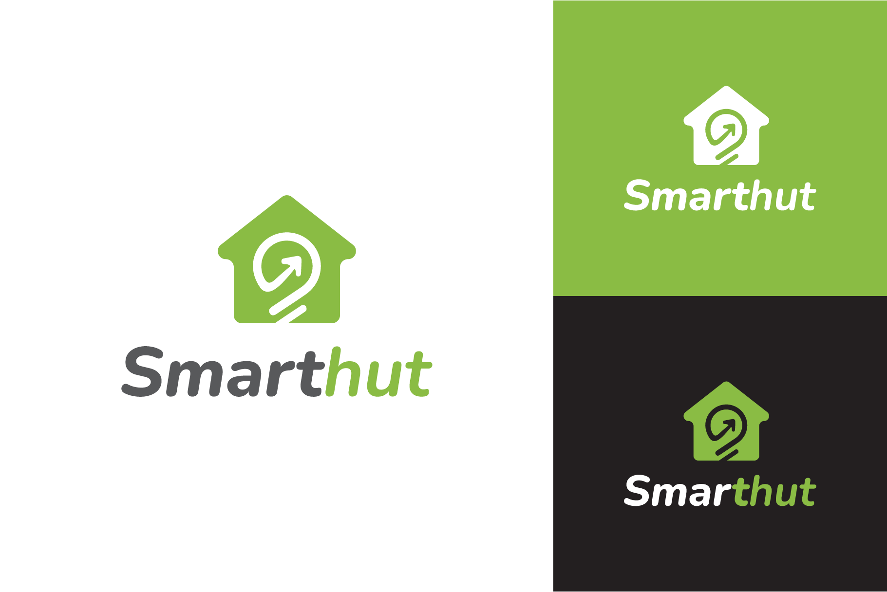 Smart Hut Logo, a Branding & Logo Template by zaqilogo