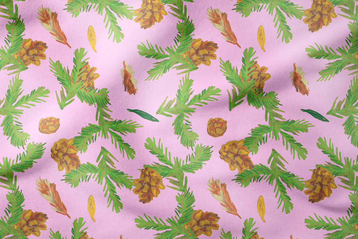 Kids Crayon Nature Elements Seamless, a Pattern Graphic by Lucyinyourheart (Photo 6 of 10)