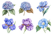 Watercolor Vintage Botanical Clipart, a Seasonal Illustration by CitraGraphics (Thumbnail 4 of 9)