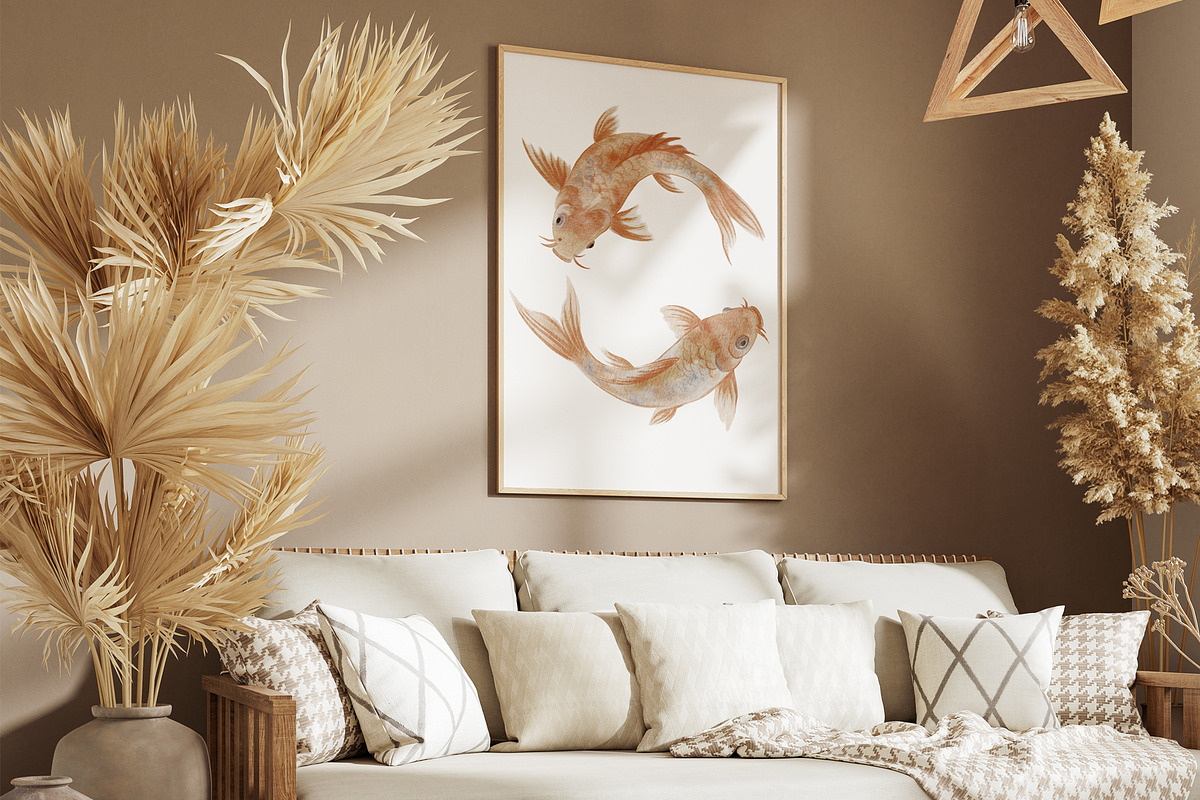 Japanese Watercolor Clipart, an Object Graphic by mila_leev (Photo 5 of 9)