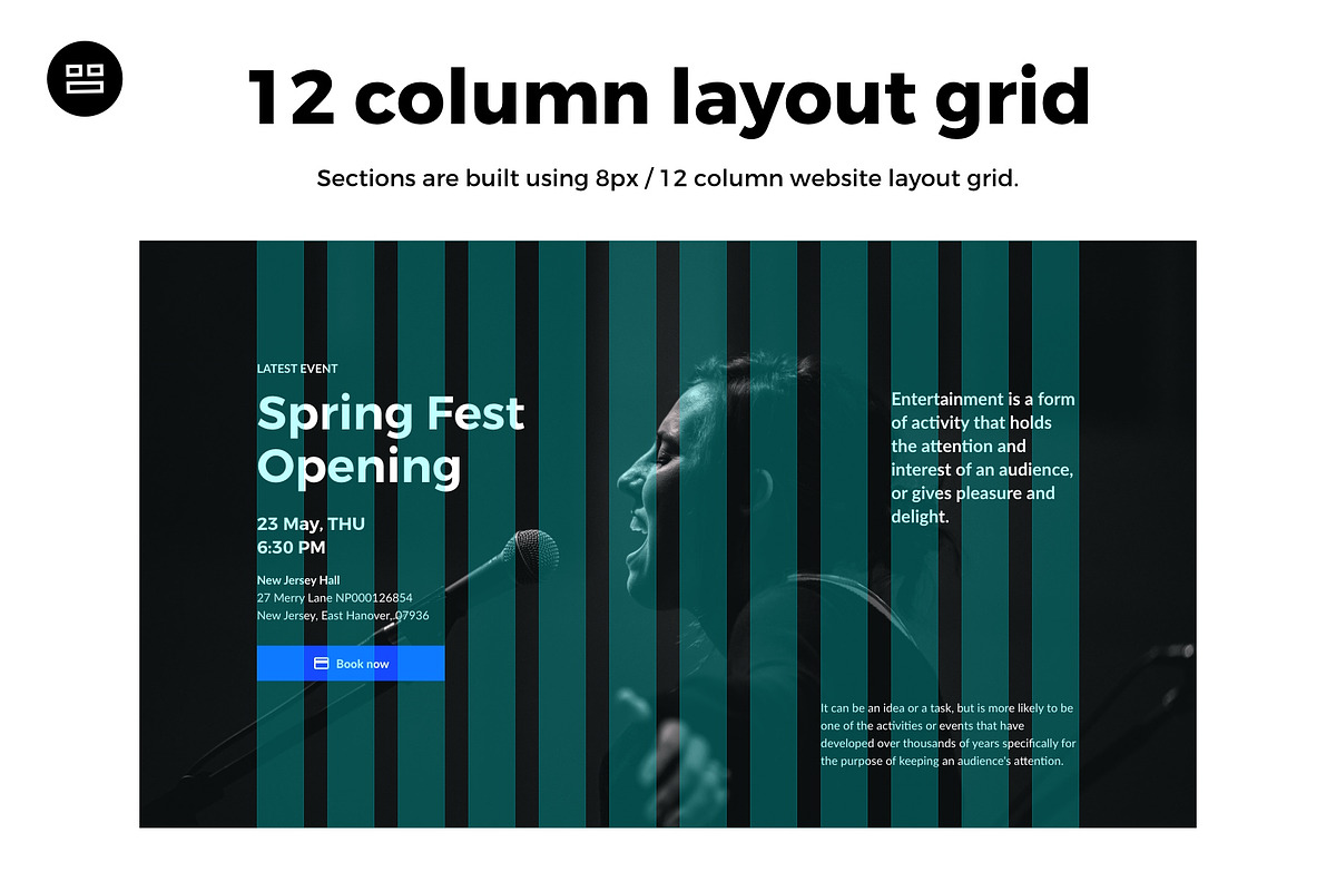 Modularity Figma Web Design UI Kit, an UI Kit Template by Modularity Design (Photo 6 of 11)