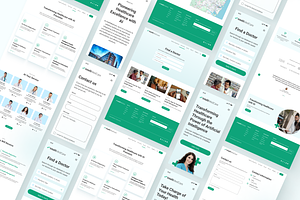 Healthcare Website Template In Figma