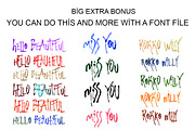 Amsterdam, a Script Font by OnlyTheOriginaLs (Thumbnail 4 of 9)