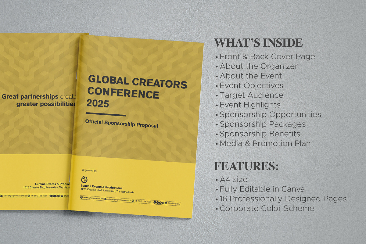 Corporate Sponsorship Proposal Deck preview 2