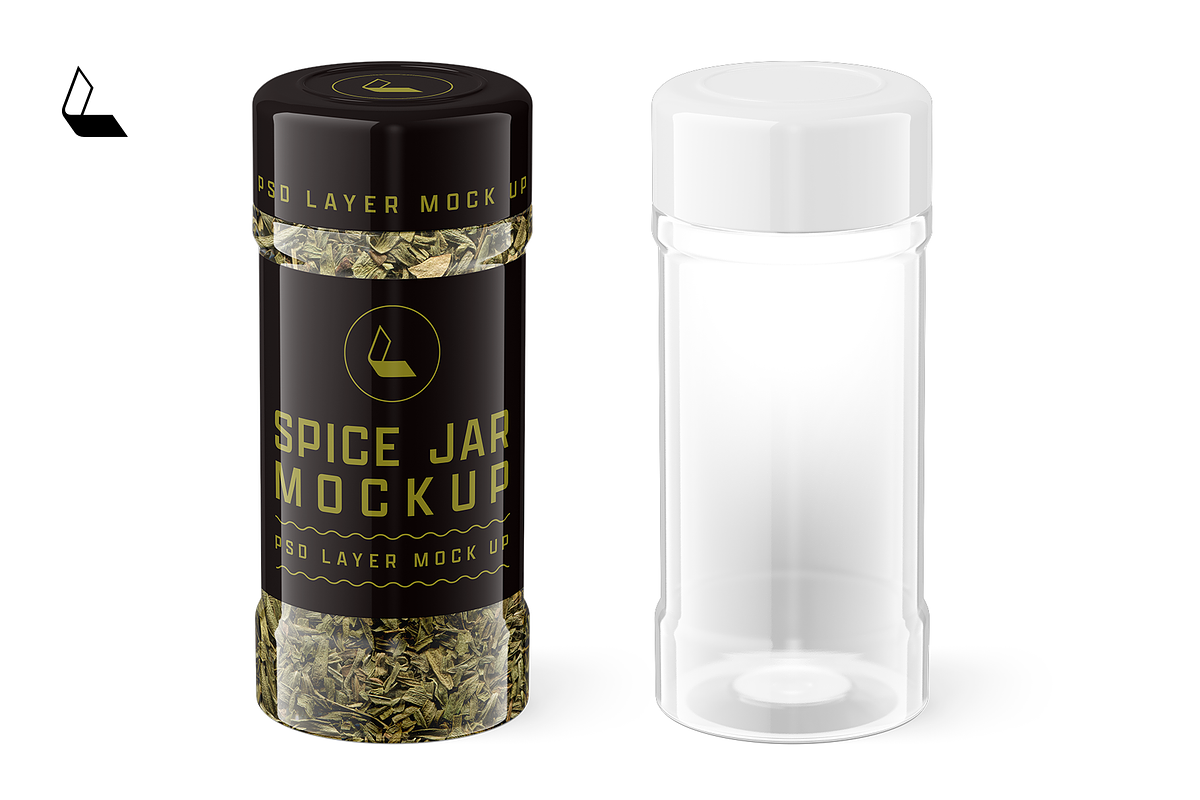 Spice Jar Mockup, a Packaging Mockup by Karma (Photo 7 of 14)