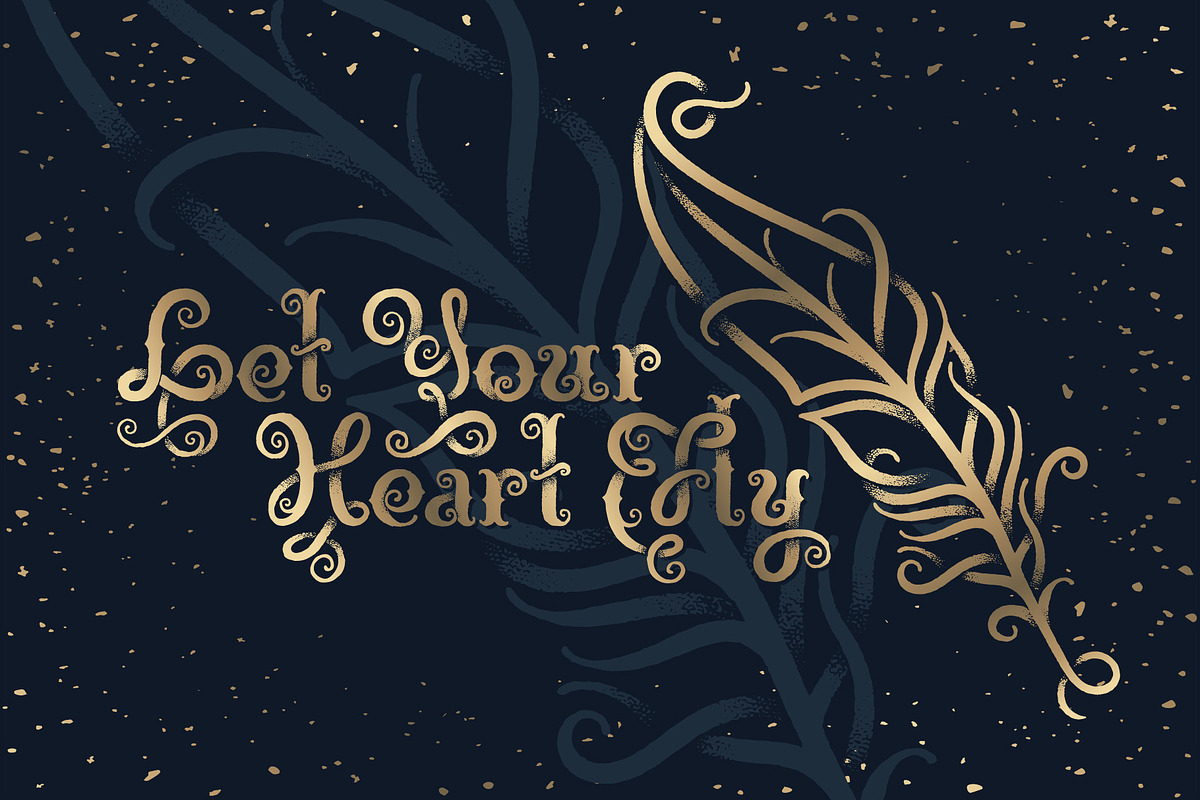 Magic Garden Font & Graphics preview 4