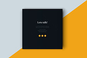 Square Portfolio Brochure Template, a Brochure Template by RWstudio (Thumbnail 5 of 7)