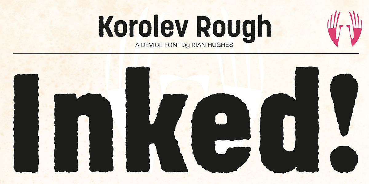 Korolev Rough, a Sans Serif Font by Device (Photo 4 of 8)