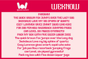 Mighty Hearts font, a Blackletter Font by weknow (Thumbnail 6 of 8)