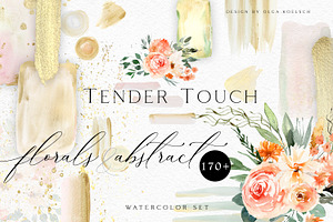 Tender Touch Abstract Florals