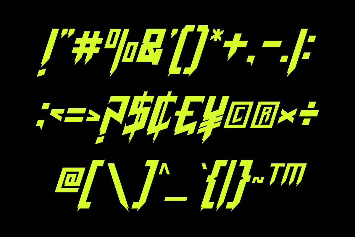 Nighstema Sports display font, a Font by Yktypstd (Photo 10 of 12)