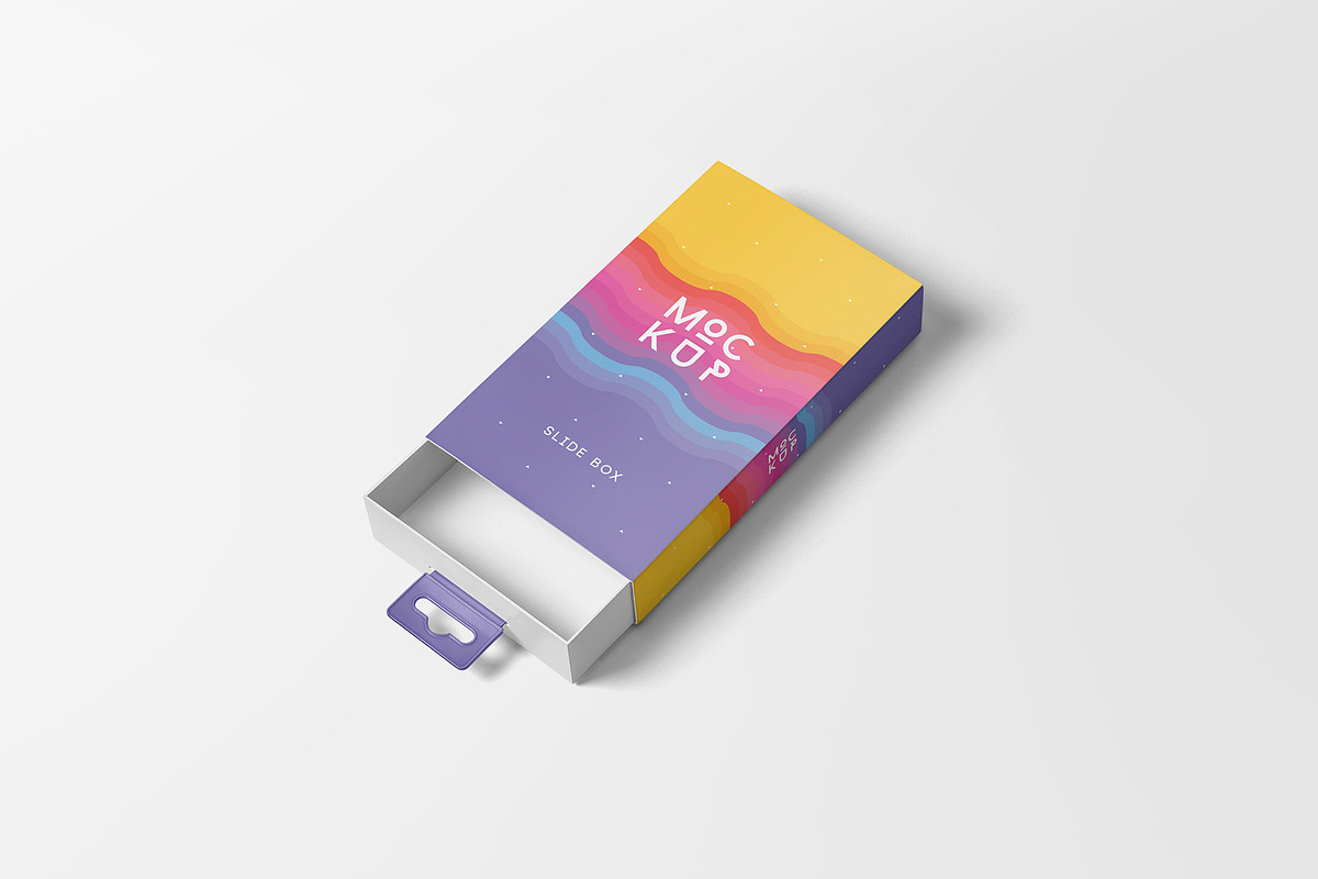 Slide Box Mockup, a Product Mockup by PixelVoyager (Photo 5 of 7)