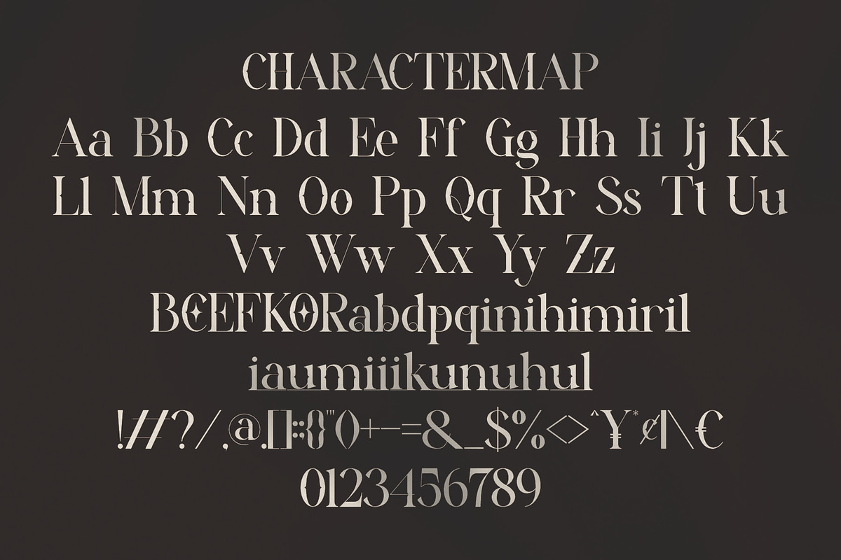 Rachia || Modern Stylish Serif Font, a Serif Font by Ermedia Studio (Photo 10 of 10)