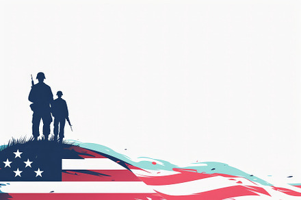 Memorial Day concept for American Fl, a Background Photo by Pixeness