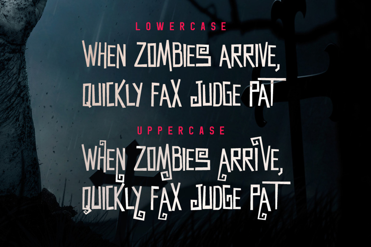 Muertos Typeface preview 4