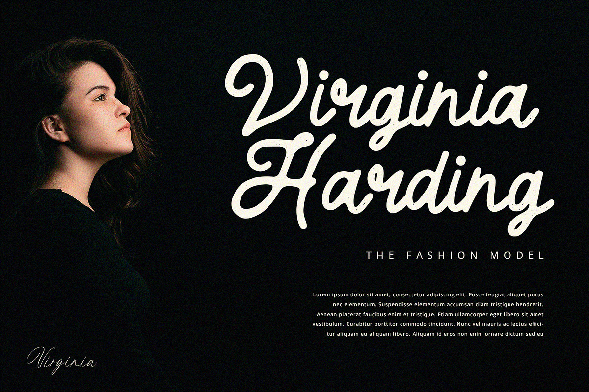 Meridian - Rough Script, a Script Font by Alpaprana (Photo 5 of 9)