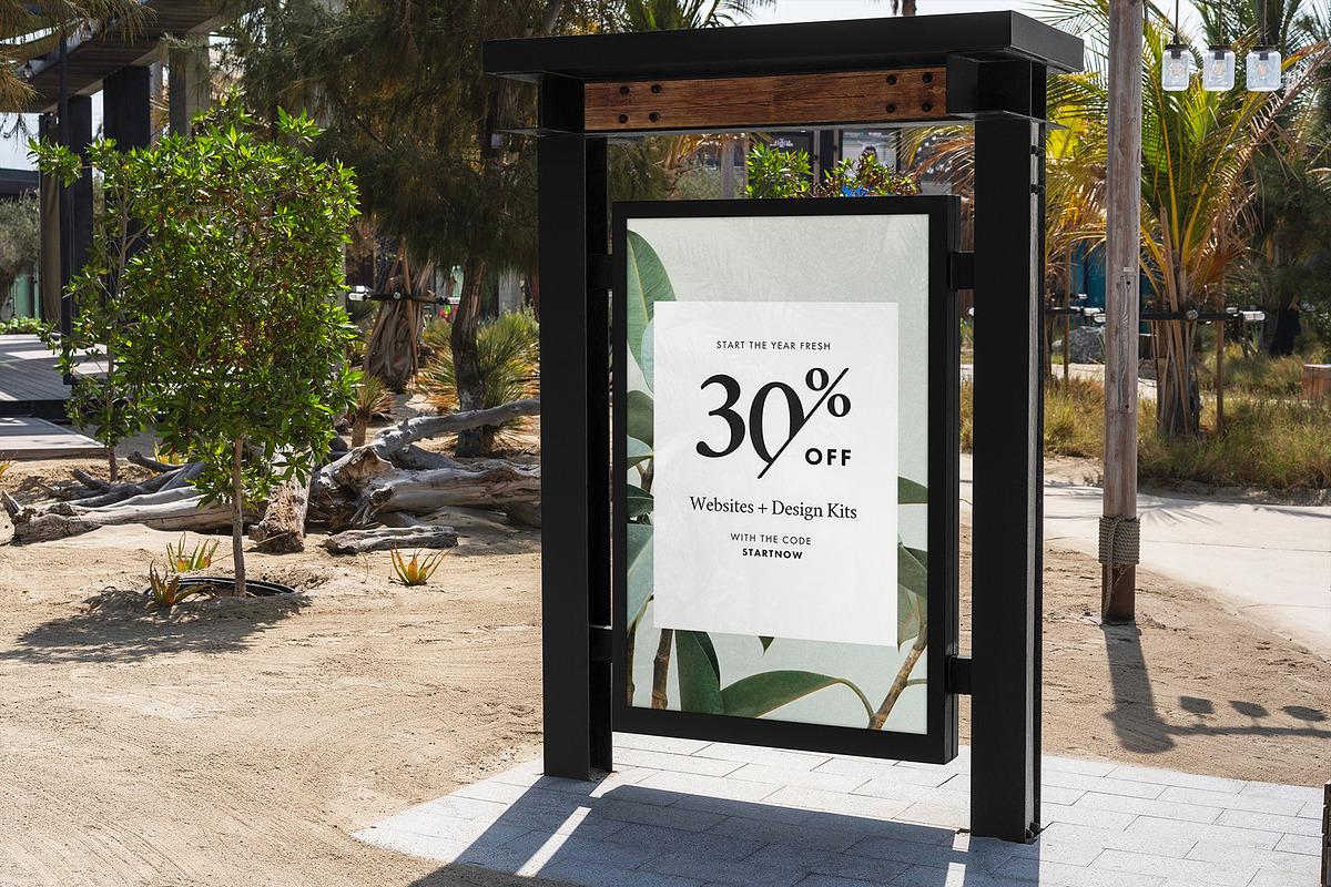 City Advertising MockUps Set, a Print Template by Dikarte.Store (Photo 19 of 20)