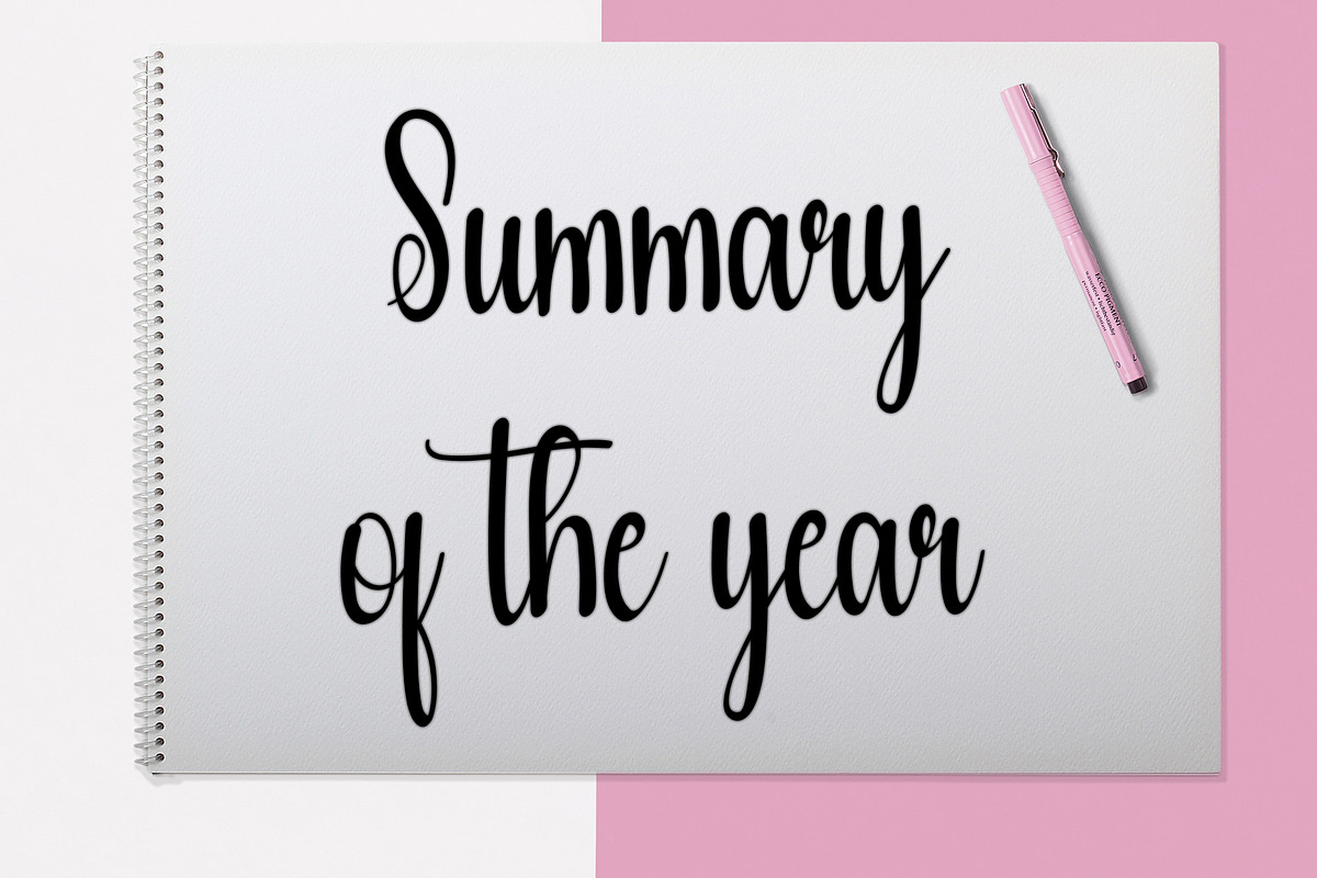 Surprise, a Handwritten Font by FreshTypeINK (Photo 3 of 7)