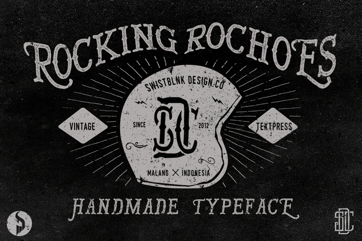 Rocking Rochoes Typeface preview 5