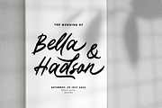 Belgista, a Script Font by artism_design (Thumbnail 5 of 7)