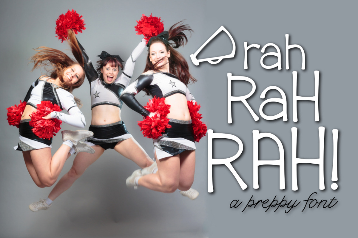 Rah Rah Rah a Preppy Font