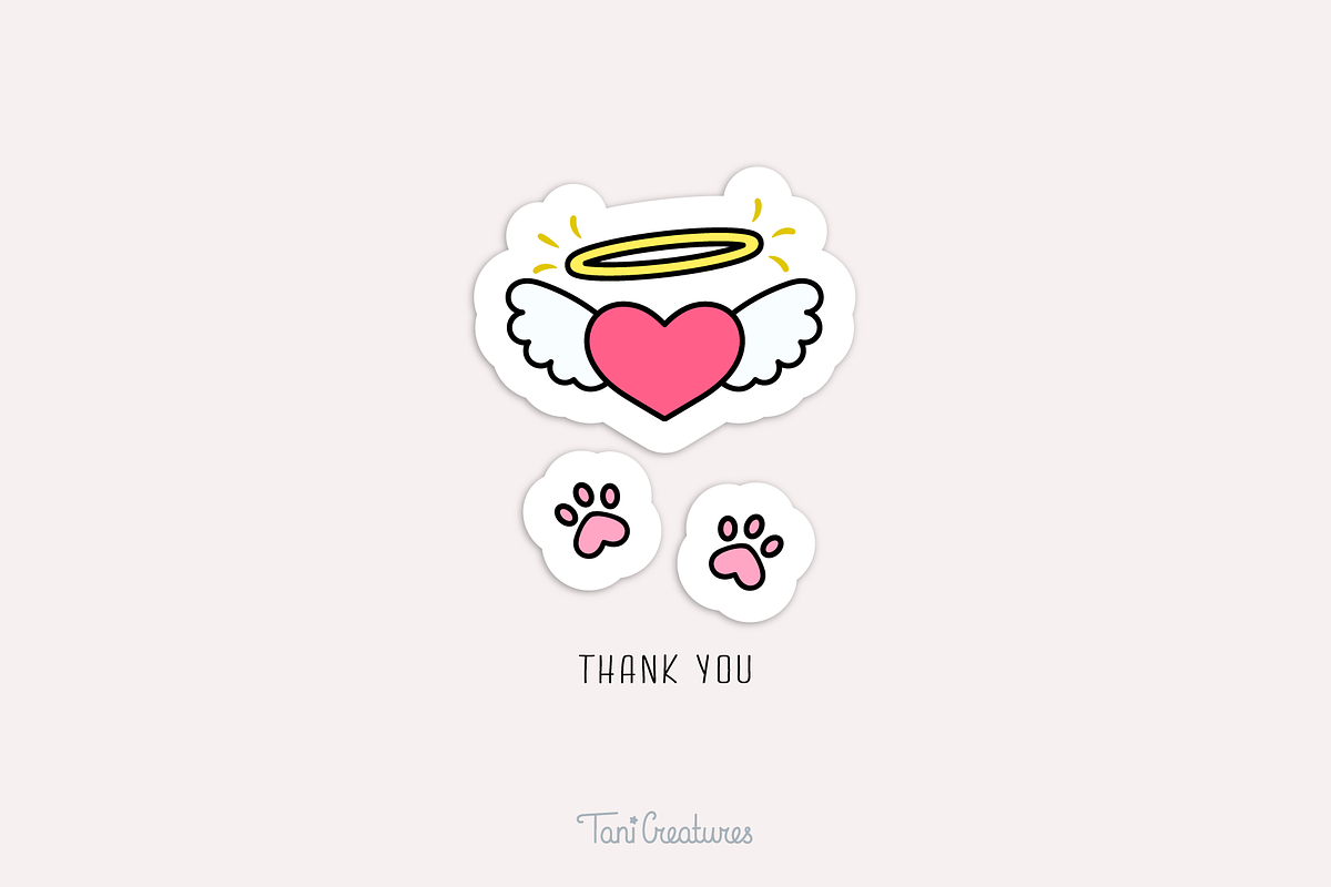 Sweet Time | Sticker Pack, an Illustration by TaniCreatures (Photo 8 of 8)