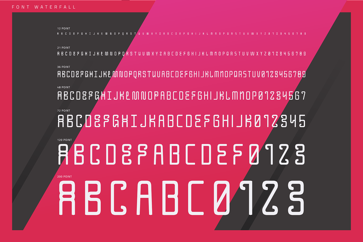SHAMPOO Experimental Typeface preview 3