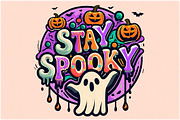 stay spooky sublimation bundle, a Seasonal Illustration by Craft Nest (Thumbnail 2 of 5)
