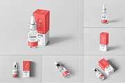 Dropper Bottle Mock-up 2, a Packaging Mockup by BLISS DESIGN (Thumbnail 1 of 6)
