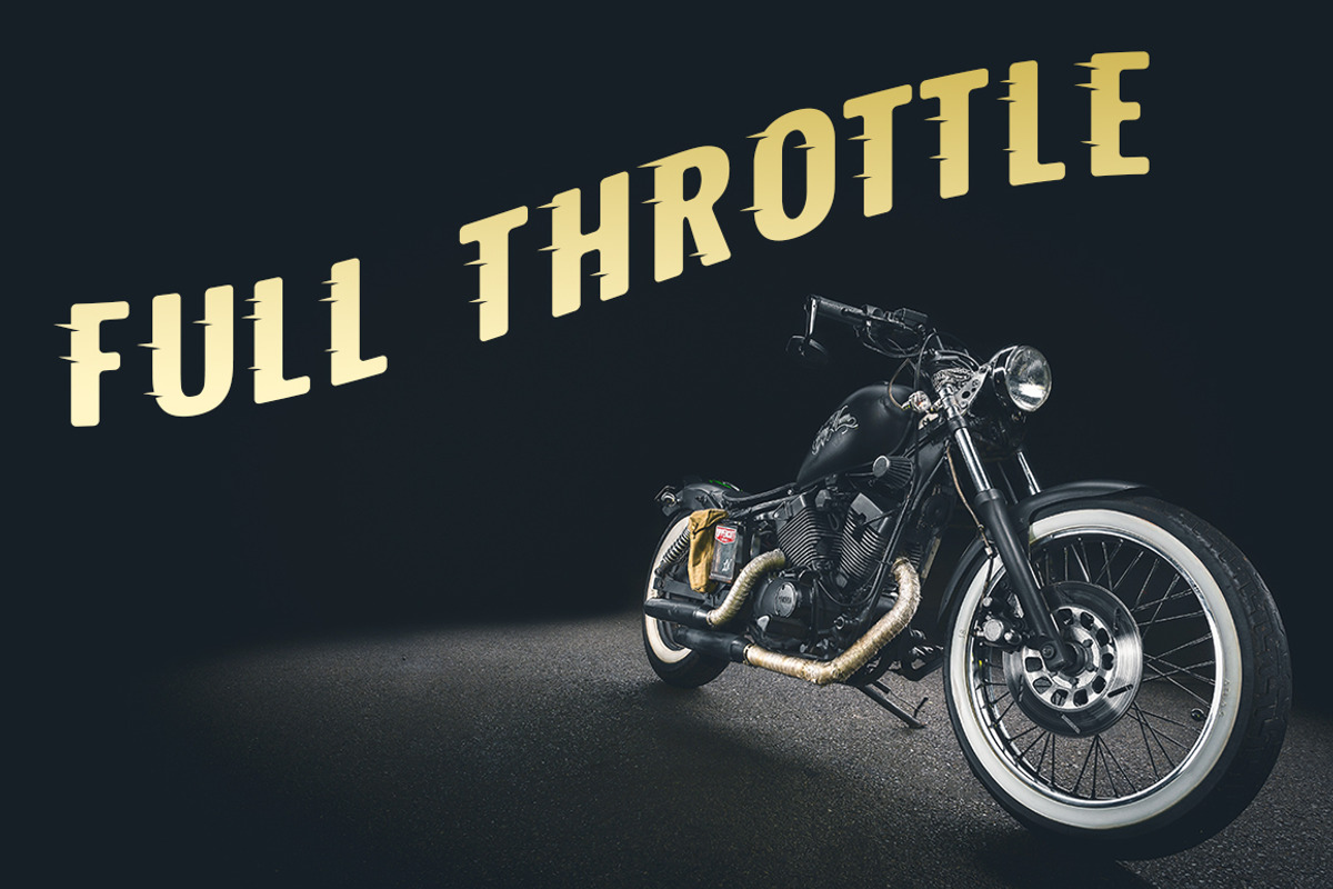 Fast Track - A Speedy Display Font, a Font by Build Interactive (Photo 3 of 6)
