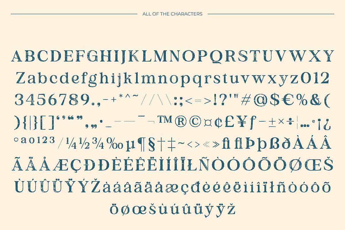 CS Bliska Stamp, a Serif Font by Craft Supply Co. (Photo 8 of 8)