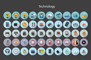 Technology Flat Vector Icons Pack V2, a Duotone Icon by Jumbo Icons (Thumbnail 5 of 5)