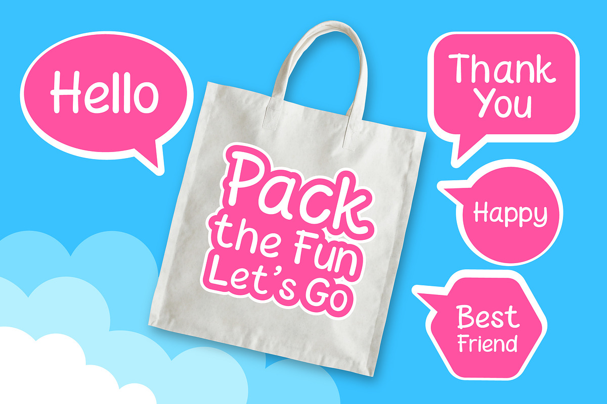 Kiddy Mello - Display Font, a Font by Mily Studio (Photo 7 of 10)