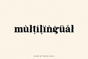 FRENCH GALLERY - vintage soft serif, a Serif Font by Misha Sova (Thumbnail 11 of 11)