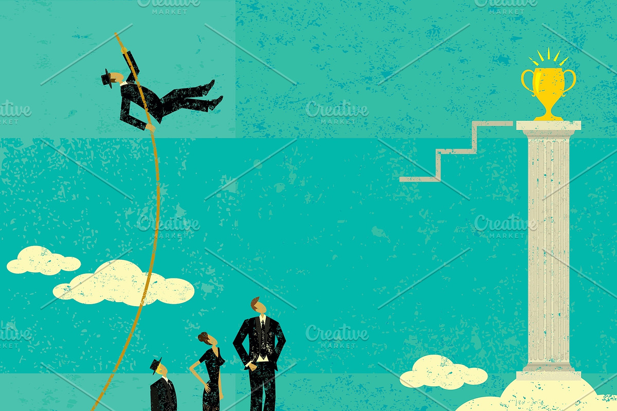 Business Concepts Bundle 02 Men, a Person Illustration by retrorocket (Photo 13 of 16)