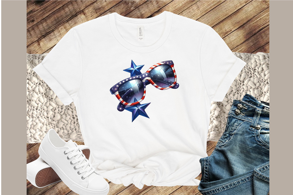 American 4th of July - Patriotic Gla, an Illustration by Sublimation Artist (Photo 4 of 6)