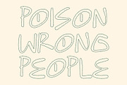 CS Sanford Dashed, a Handwritten Font by Craft Supply Co. (Thumbnail 6 of 8)