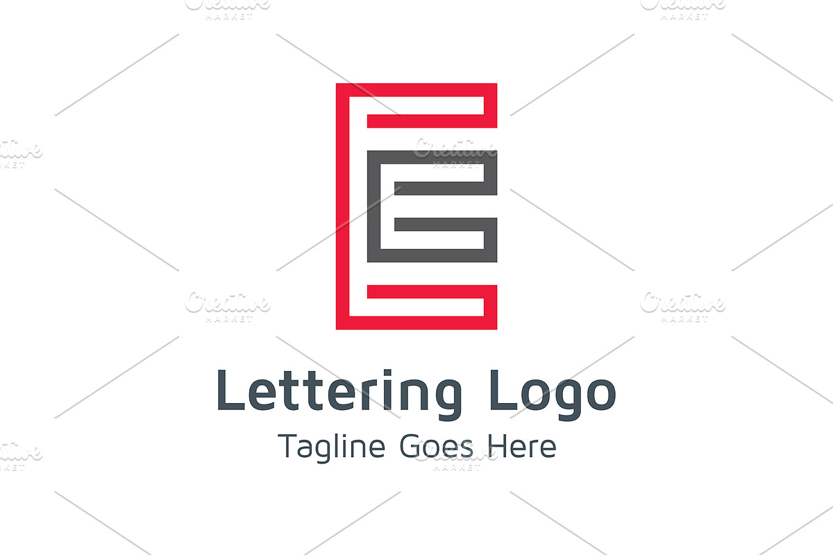 20 Logo Lettering E Template Bundle, a Branding & Logo Template by Acongraphic (Photo 10 of 21)